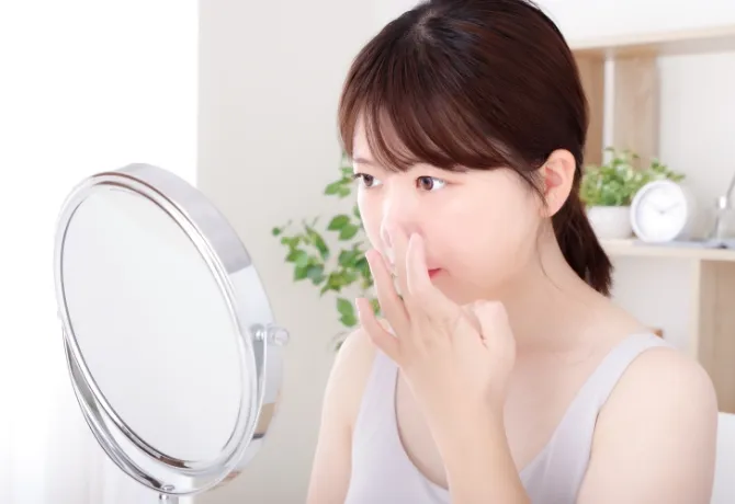 毛穴の開き（開き毛穴）の状態と特徴とは？